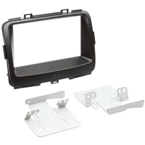 Kit Facade autoradio 2DIN compatible avec Kia Carens ap13 Noir