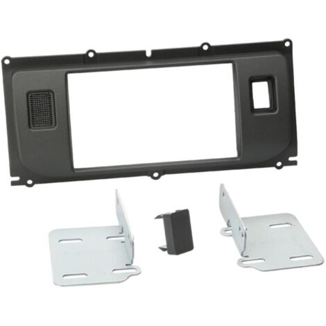 Kit Facade autoradio 2DIN compatible avec Kia Land Rover Evoque ap11 Anthracite