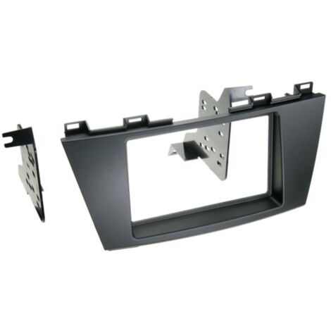 Kit Facade autoradio 2DIN compatible avec Mazda 5 ap10 Noir
