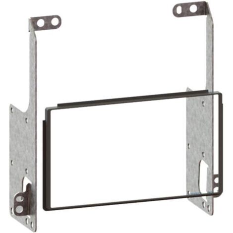 Kit Facade autoradio 2DIN compatible avec Nissan X-Trail ap07 Noir