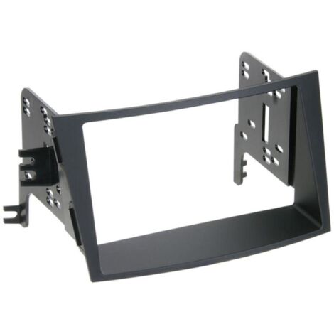 Kit Facade autoradio 2DIN compatible avec Subaru Legacy Outback ap09 Noir