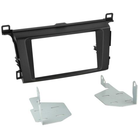 Kit Facade autoradio 2DIN compatible avec Toyota Rav 4 ap13 Noir