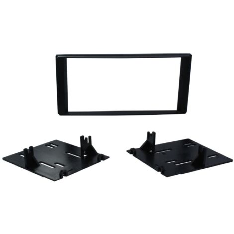 Kit facade autoradio 2DIN FA047 compatible avec Subaru Impreza GR ap07 - Noir