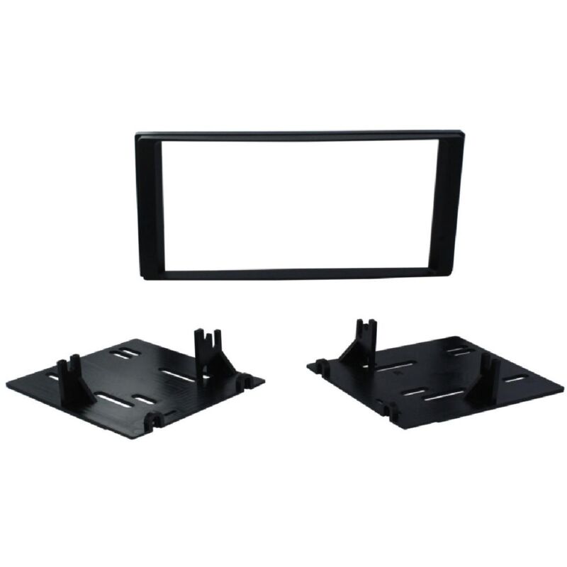 Kit facade autoradio 2DIN FA047 compatible avec Subaru Impreza gr ap07 - Noir