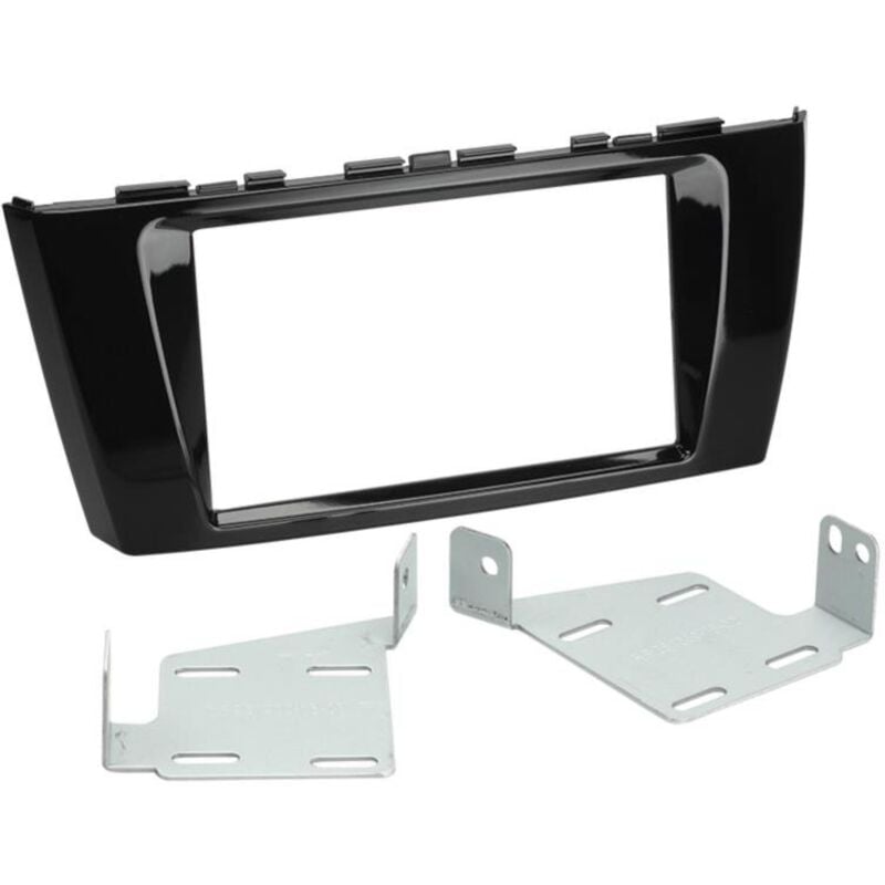 Kit Support Autoradio compatible avec Mitsubishi Space Star - Noir brillant