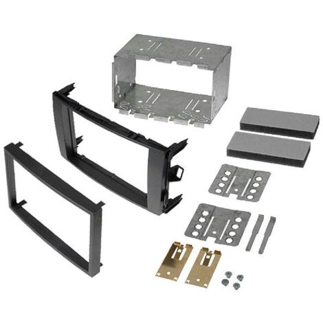 Kit facade autoradio KA206B compatible avec Toyota Auris Anthracite