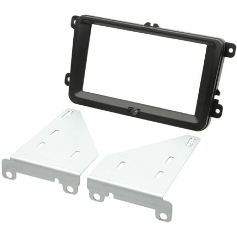 Kit Facade Autoradio KA261C compatible avec Seat Skoda VW - noir