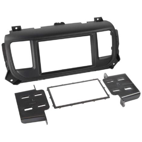 Kit Facade Autoradio KA519 2DIN compatible avec Citroen Jumpy 3 16-21