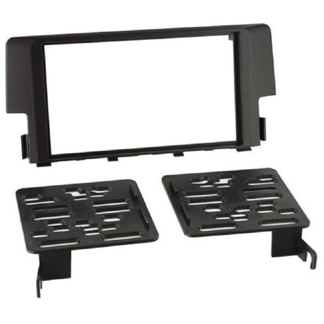 Kit Facade Autoradio KA927 compatible avec Honda Civic LX ap16 Noir