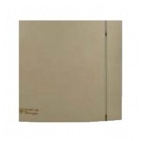 Kit façade champagne + contre façade universelle pour aérateur SILENT DESIGN 100 S&P (UNELVENT) 890040