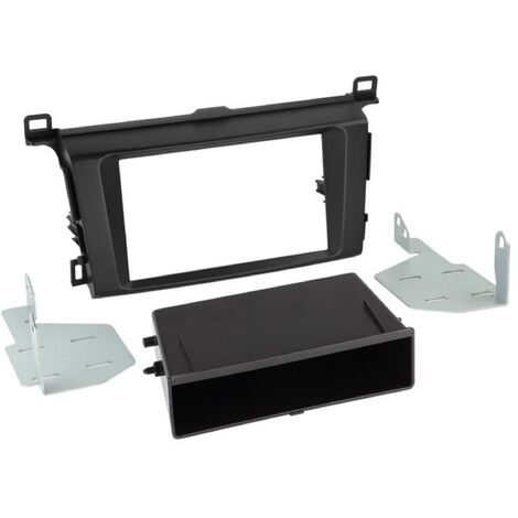 Kit Facade compatible avec Toyota RAV4 Avec vide poche Noir