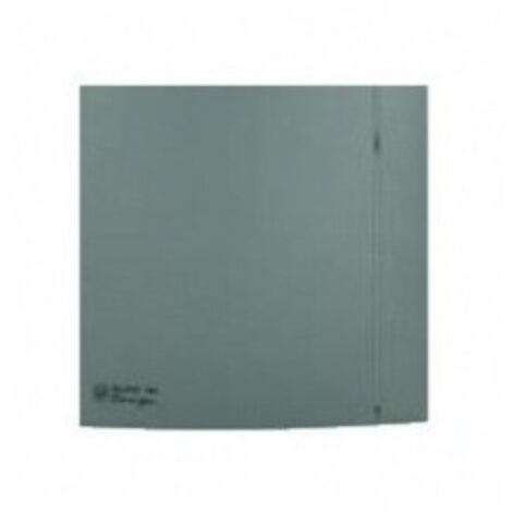 Kit façade grise + contre façade universelle pour aérateur SILENT DESIGN 100 S&P (UNELVENT) 890041