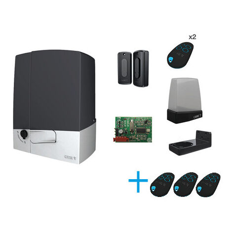 KIT FAST24V + 3x TELECOMANDES. SUPPLEMENTAIRES CAME 001FRU0222