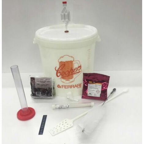 KIT FERMENTAZIONE BIRRA BASE PER BIRRA ARTIGIANALE FATTA IN CASA COOPERS (25060)