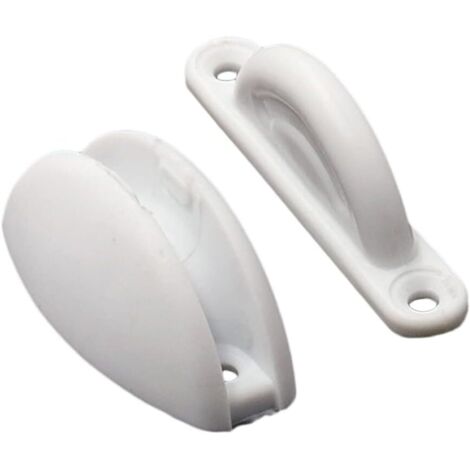 Kit fermo porta camper, MoreChioce Fermo presa porta roulotte Supporto porta ABS Fermo presa fermo porta porta per camper Barca Camper Camper