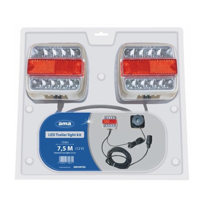 Lem Select - Kit feu de remorque Led magnétique 5 fonctions