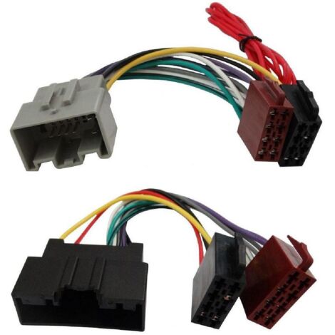 Kit fiche ISO KITCABLE-4263 compatible avec Ford Fiesta Mk7 08-15