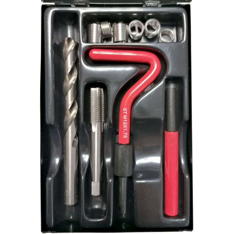 Oc-pro - Kit filets rapportes m 12 x 175 type helicoil