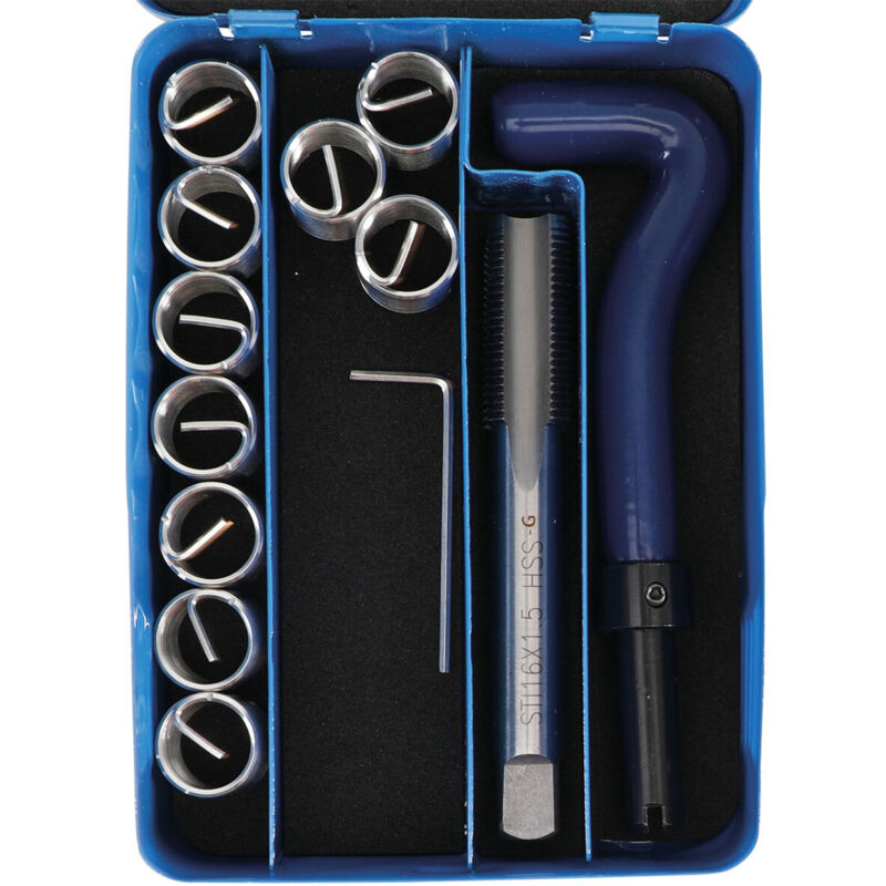 Bgs Technic - Kit filets rapportes m 16 x 150 type helicoil