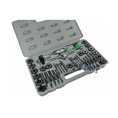 Set Filettatura E Filiere In Miniatura M1-M2,5 Bullongè - 31 Pezzi Per Lavori Di Precisione - Foto 6