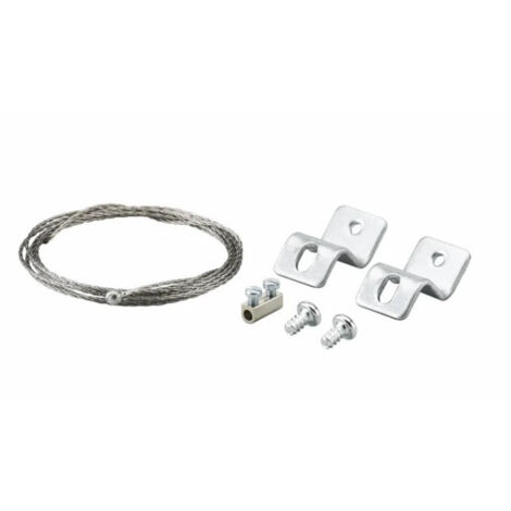 Kit filin acier 1500x6x10mm pour suspension de luminaire LED Coreline Panel Philips
