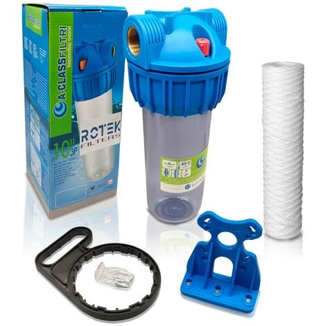 Filtro de agua con malla inox autolimpiante para entrada general