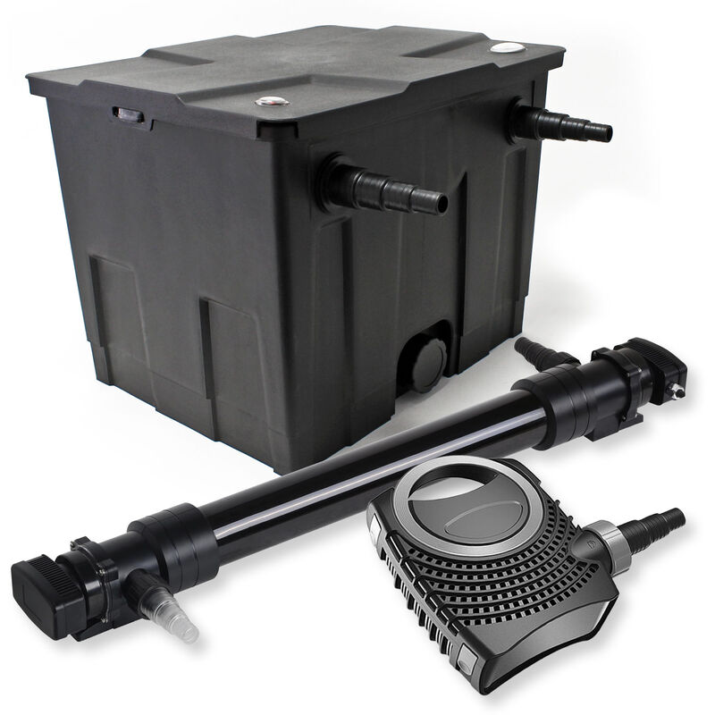 Sunsun - Kit de filtration de bassin 12000l 72W uvc 6. Stérilisateur NEO10000 80W Pompe