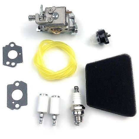 Kit filtre à air et carburateur pour tronçonneuses Partner 351 352 370 371 390 391 401 420 422 (Réf. 5300718-21)