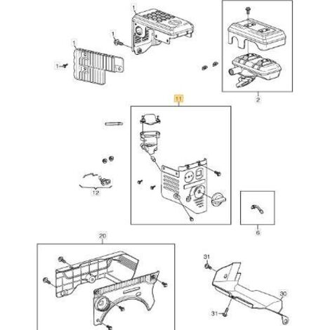 KIT FILTRE À AIR ORIGINAL STIGA - 118550644/0