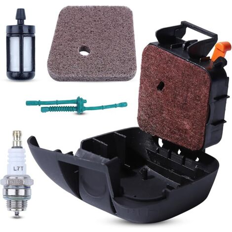 Kit Filtre à Air pour Stihl Débroussailleuse FS38 FS45 FS46 FS55R KM55 HL45 HS45 FC55 FS45C FS46C KM55R FS55C FS55RC, Ensemble de Boîtier de Filtre à Air Pièces de Rechange