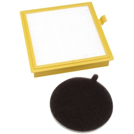 KIT FILTRE HEPA SORTIE MOTEUR + FILTRE PRÉ-MOTEUR POUR ASPIRATEUR HOOVER