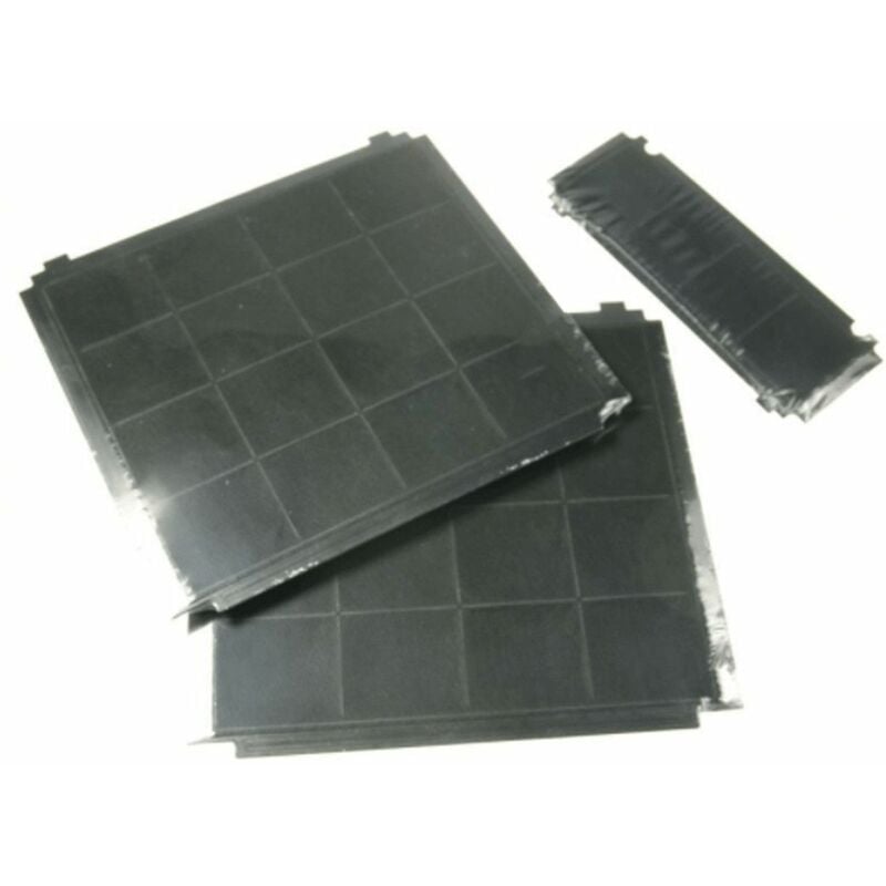 Air Force - Kit filtres à charbon 330X300mm et 1 filtre 267X98mm