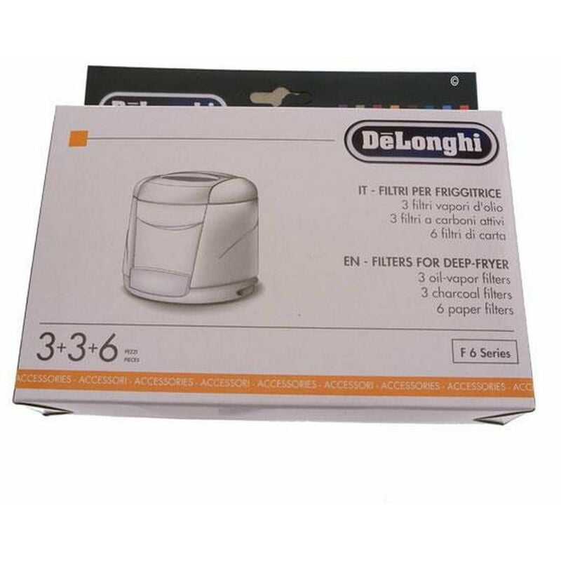 Delonghi - Kit filtres anti odeurs - anti vapeur (5525102200) Friteuse