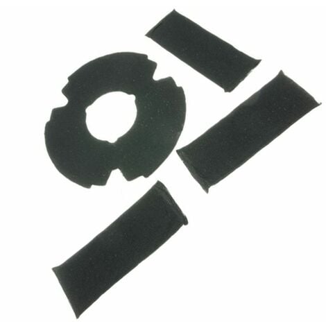 Kit filtres charbon AMC982 180X63 mm et 240 mm (481249028008, F00433-1) Hotte ELICA, SCHOLTES, WHIRLPOOL