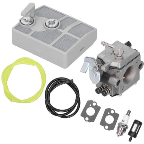 Kit filtro aria e carburante in lega di alluminio per carburatore 11131201603, compatibile con i modelli STIHL 030AV, 031AV e 032AV.