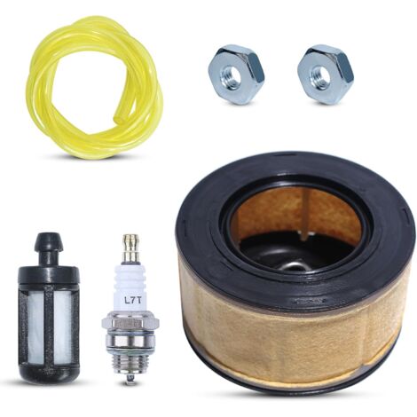 Kit filtro aria per STIHL MS231 MS251 MS271 MS291 MS391, filtro aria + filtro carburante + tubo carburante + candela + dado accessorio