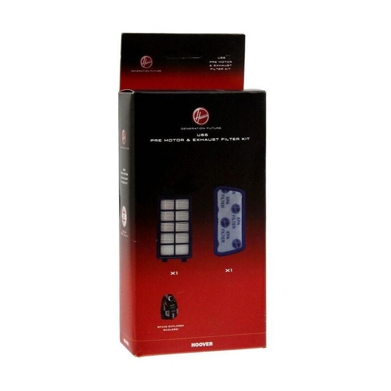 Hoover - Kit filtro hepa U86 originale