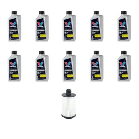 Kit filtro olio e 10L compatibile con Land Rover Defender (L663) 3.0 D300 MHEV 221kw dal 2020