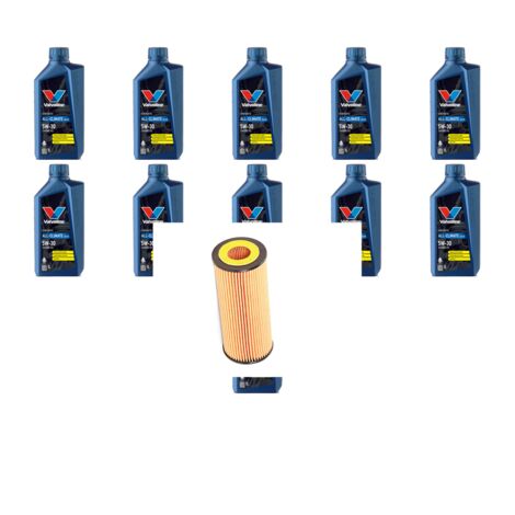 Kit filtro olio e 11L compatibile con Mercedes Sprinter Classic (909) 411 CDI 80kw Dal 2013