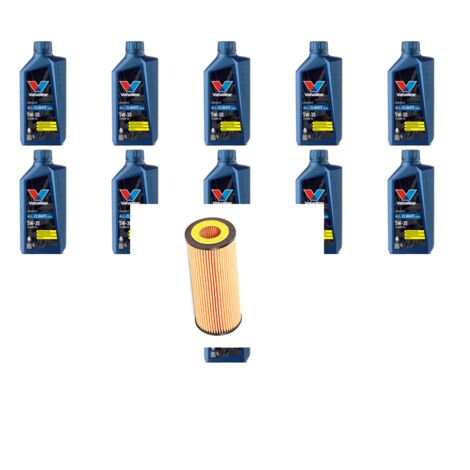 Kit filtro olio e 11L compatibile con Mercedes Sprinter II (906) 209 CDI 65kw Dal 2006 al 2009