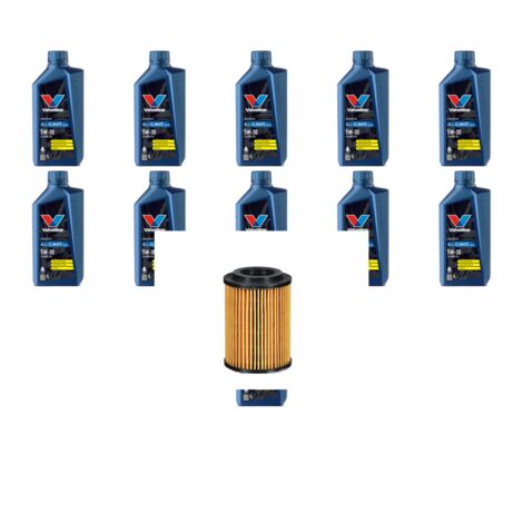 Kit filtro olio e 11L compatibile con Mercedes Sprinter II (906) 210 CDI 70kw Dal 2009 al 2016