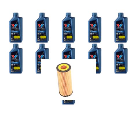 Kit filtro olio e 11L compatibile con Mercedes Sprinter II (906) 215 CDI 110kw Dal 2006 al 2009
