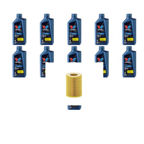 Kit filtro olio e 11L compatibile con Mercedes Sprinter II (906) 218 CDI 135kw Dal 2006