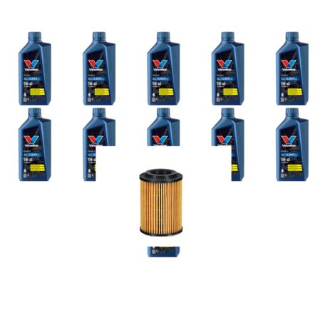 Kit filtro olio e 11L compatibile con Mercedes Sprinter II (906) 313 CDI 95kw Dal 2006