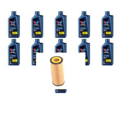 Kit filtro olio e 11L compatibile con Mercedes Sprinter II (906) 315 CDI 110kw Dal 2006 al 2009