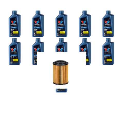 Kit filtro olio e 11L compatibile con Mercedes Sprinter II (906) 316 CDI 120kw Dal 2009