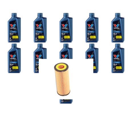 Kit filtro olio e 11L compatibile con Mercedes Sprinter II (906) 411 CDI 80kw Dal 2006 al 2009