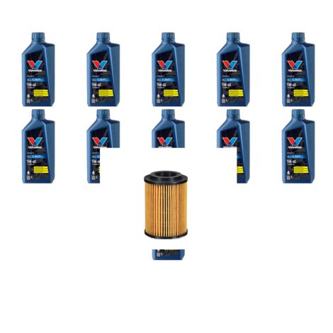 Kit filtro olio e 11L compatibile con Mercedes Sprinter II (906) 510 CDI 70kw Dal 2009 Al 2016