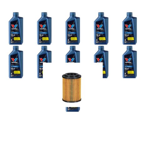 Kit filtro olio e 11L compatibile con Mercedes Sprinter II (906) 513 CDI 95kw Dal 2006