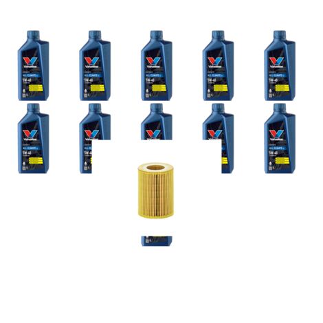 Kit filtro olio e 11L compatibile con Mercedes Sprinter II (906) 518 CDI 135kw Dal 2006 al 2009